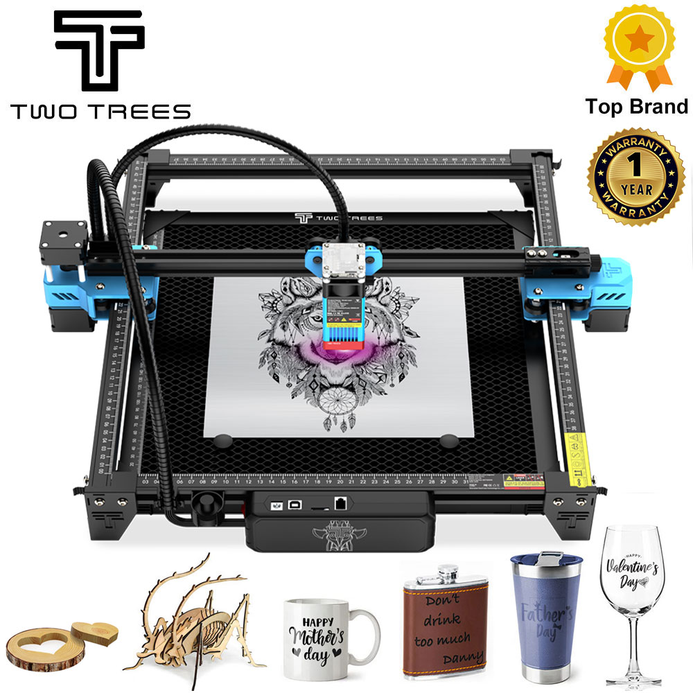 Industrial Laser Etching Machine - Grawer laserowy TwoTrees TTS-55 Pro ze