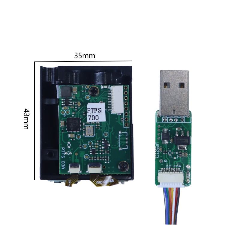 Industrial Laser Measuring Device - Moduł laserowego czujnika odległości TOF, urządzenie