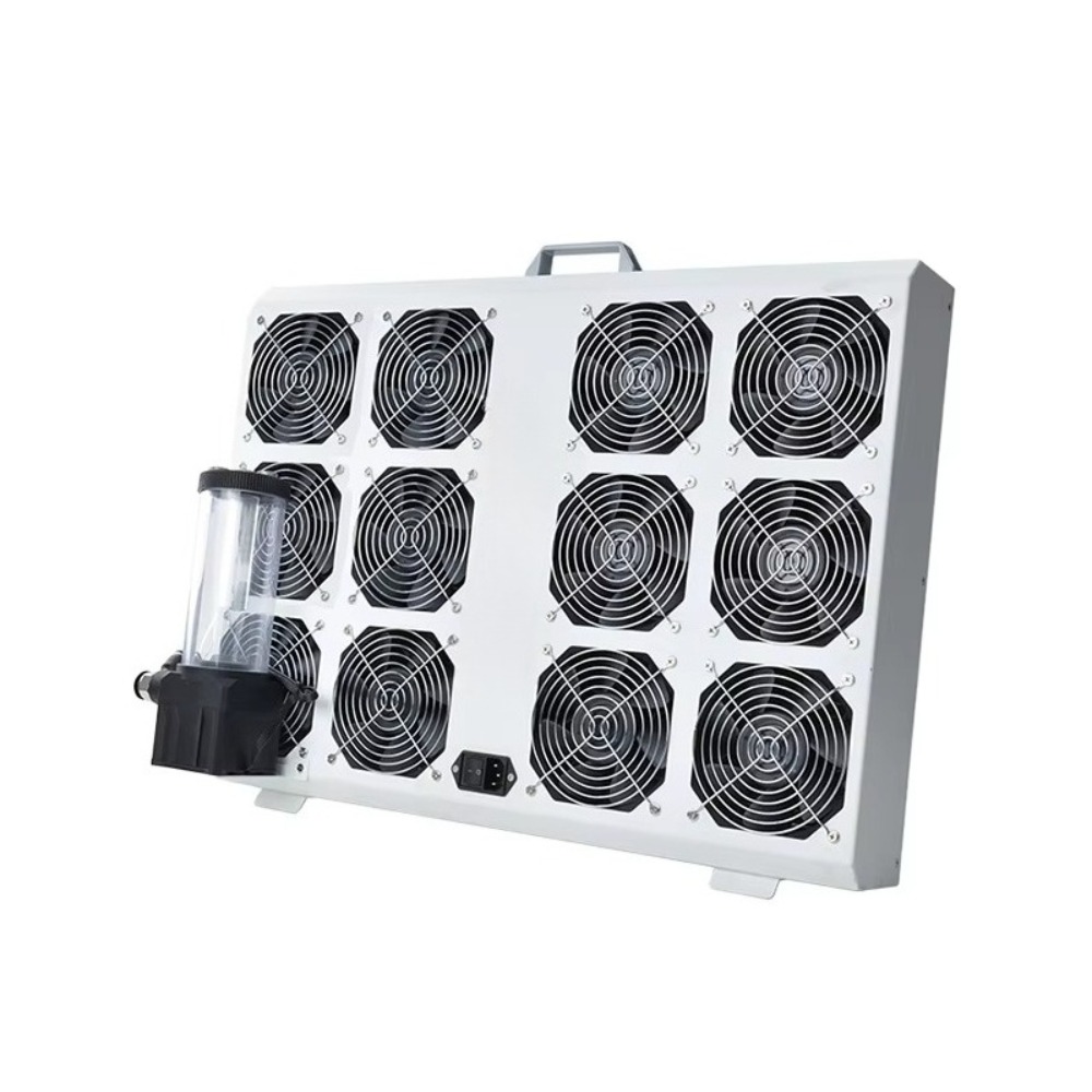 Industrial Laser Equipment - Aluminiowy radiator chłodzący 12V, przemysłowy zestaw