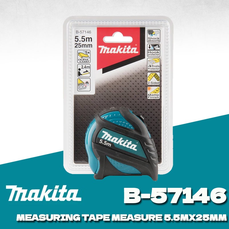 Stanley Tape 25Ft - Taśma miernicza Makita B-57146 5,5 m