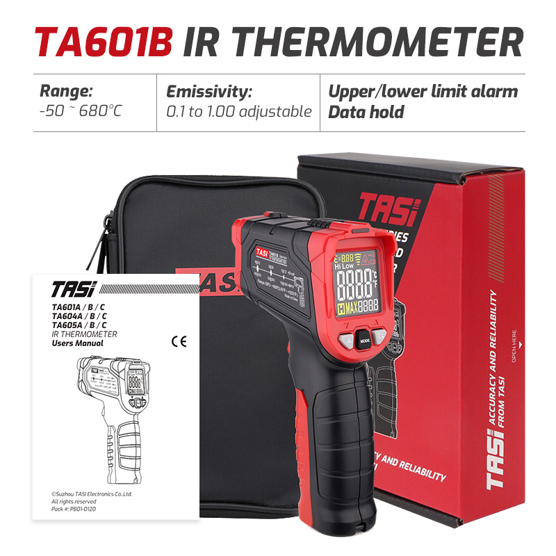 Termometr na podczerwień TA601 – Industrial Laser Tool recenzja i cena