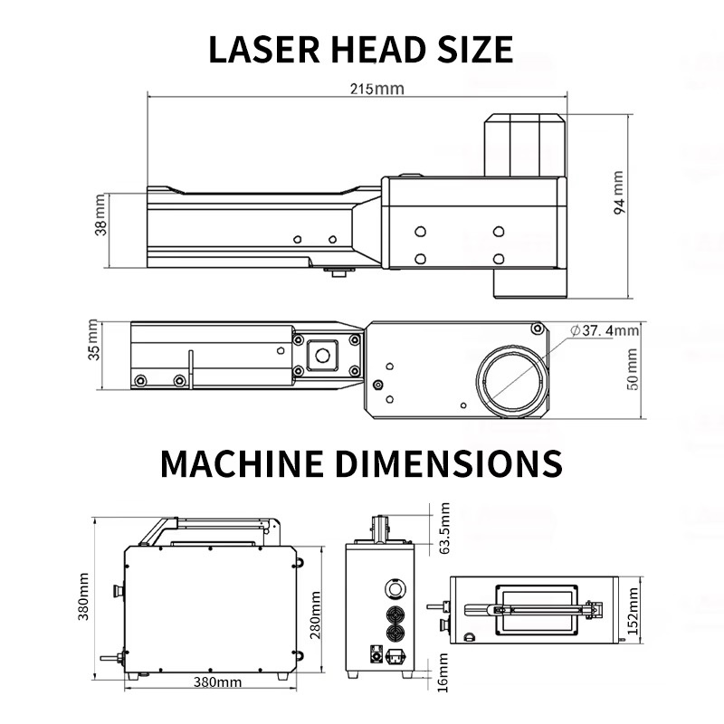 Przenośny laserowy czyścik do  – Industrial Laser Cleaning Machine Price recenzja i cena