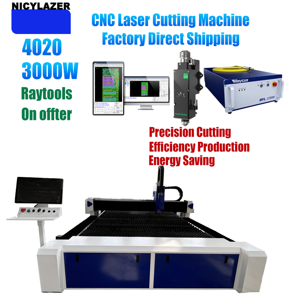 NICYLAZER CNC 3000W 4020 Włókn – Industrial Laser Equipment recenzja i cena