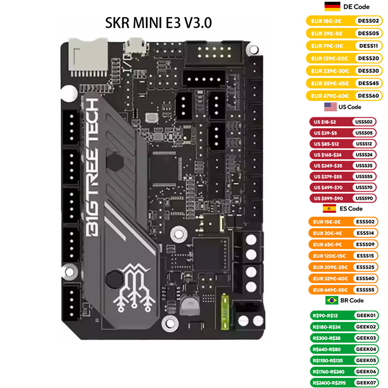 BIGTREETECH SKR MINI E3 V3.0 P – Creality Printer K1 recenzja i cena